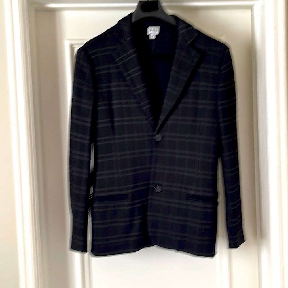 Armani Collezioni knit sport coat.